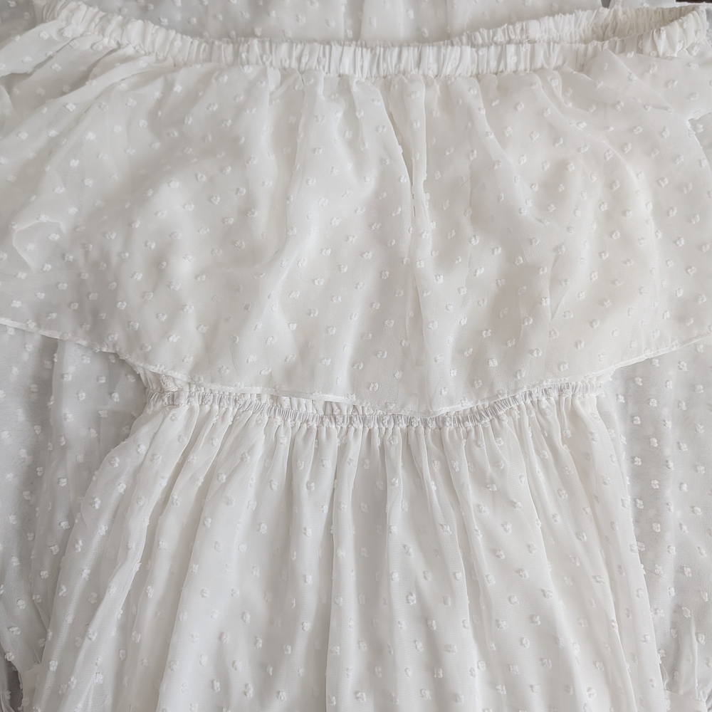Baltic Born Off-Shoulder White Maxi Dress - Picture 4 of 4